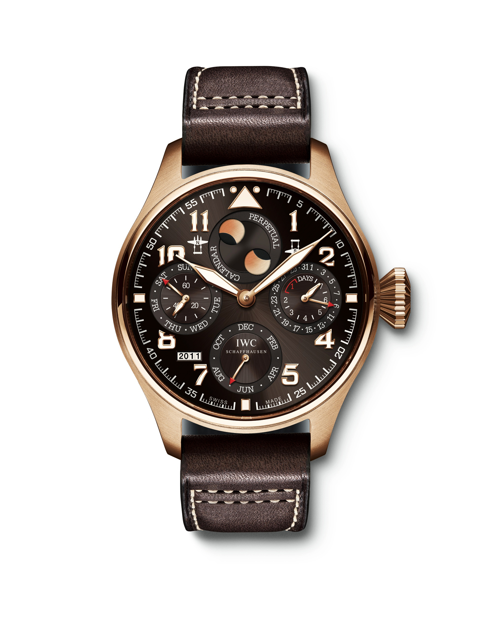 IW502617 Antoine de Saint Exupéry Big Pilot Perpetual Brown