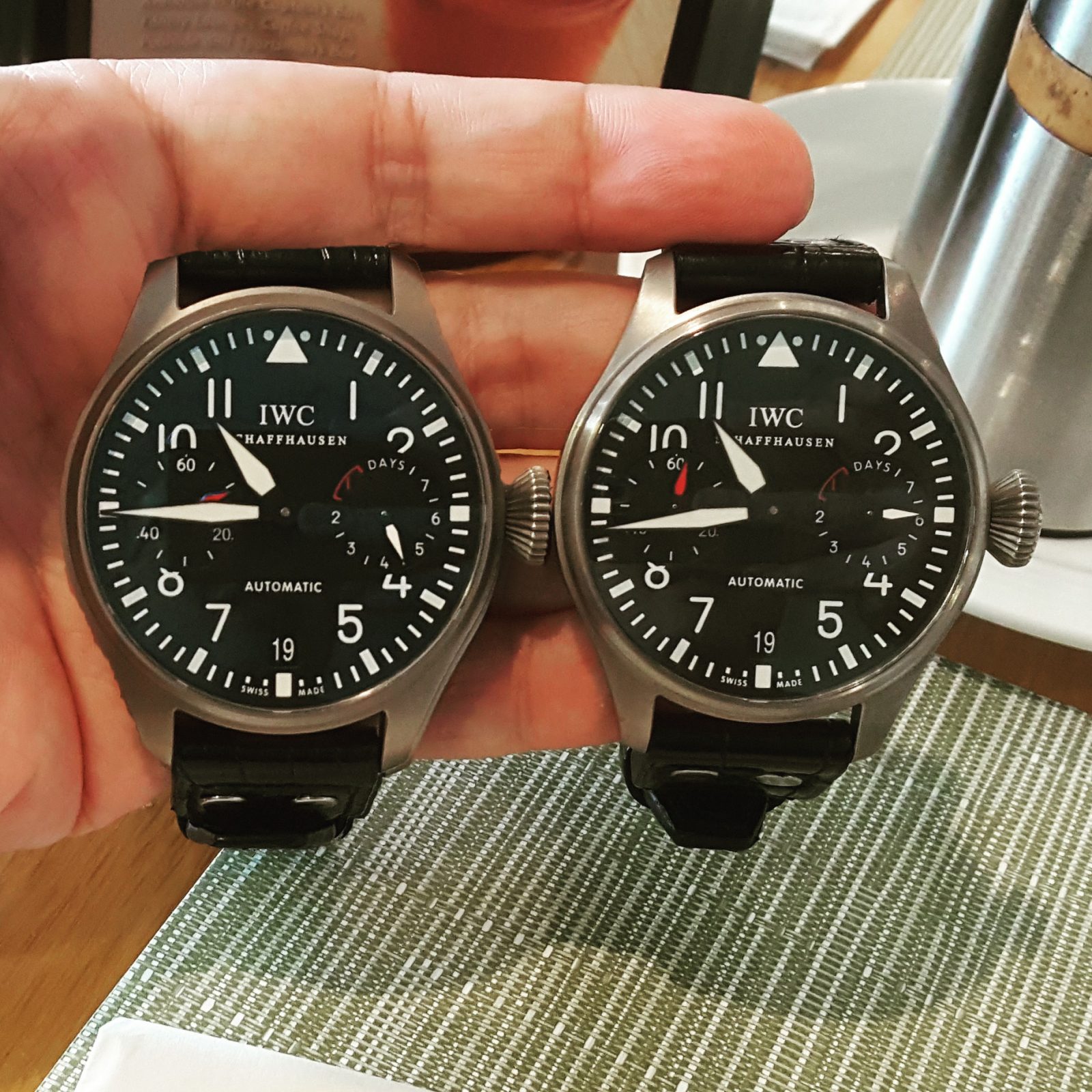 iwc titanium big pilot