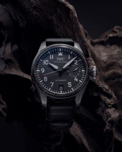 Black Carbon IWC Big Pilot Watch